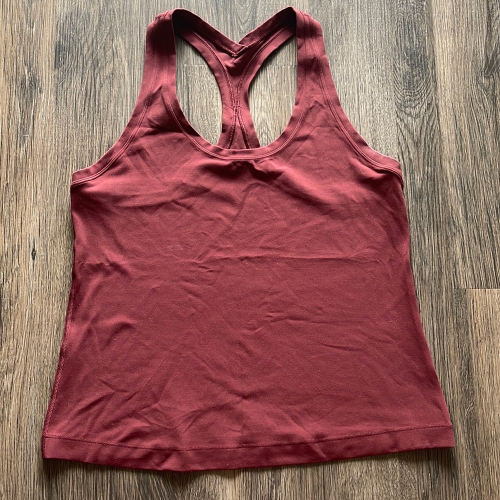 Lululemon Cool Racerback Short Tank Top Nulu